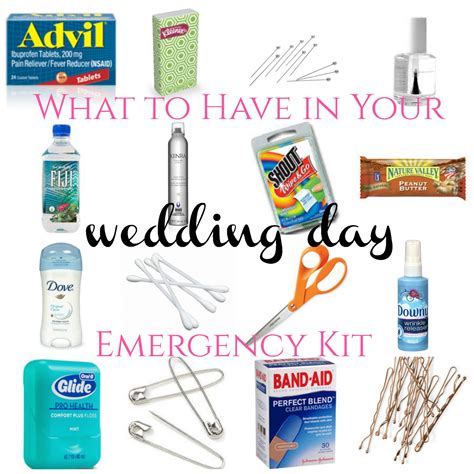 honeymoon kit for bride|What To Put In A Wedding Day Emergency Kit .